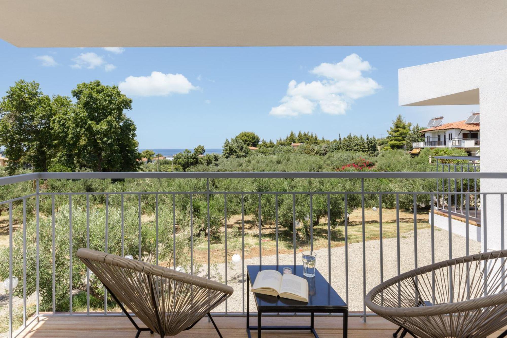 Olea Villas By Halu!, Cozy Villa In Nikiti Лагомандра Екстериор снимка
